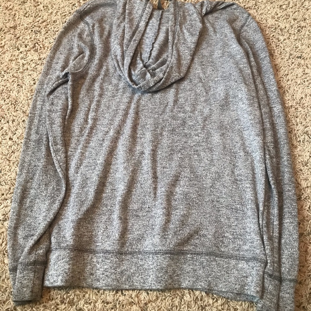 Light Button Up Hoodie - Picture 4 of 4
